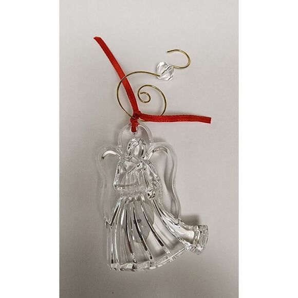 Waterford Crystal Christmas Ornament in Angel Form - 1998 Waterford Christmas - Picture 3 of 10